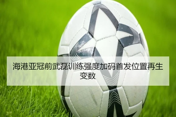 海港亚冠前武磊训练强度加码首发位置再生变数